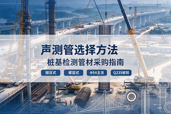龙泉驿声测管选型标准