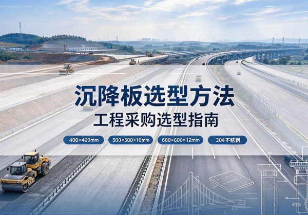 龙泉驿沉降板选择方法