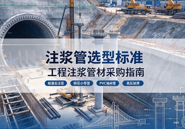 龙泉驿注浆管选型标准